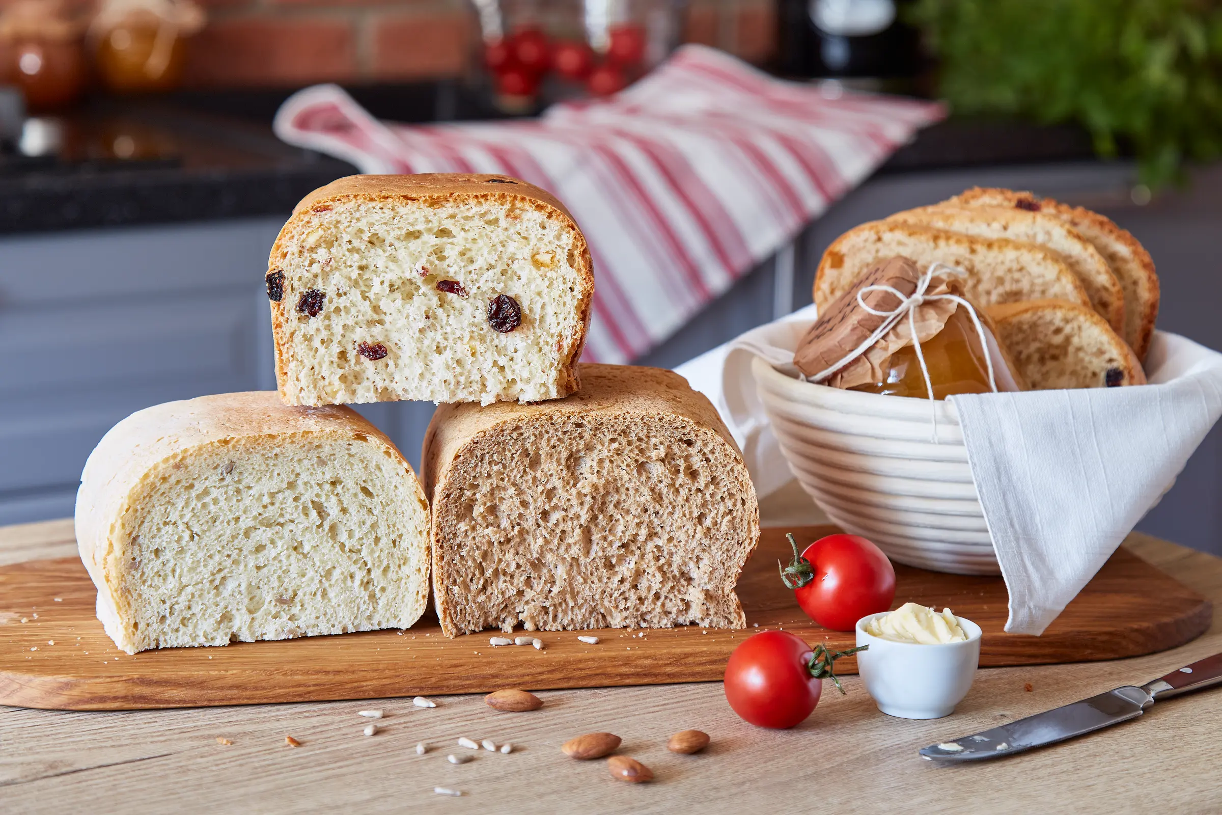 Chleba z domácí pekárny