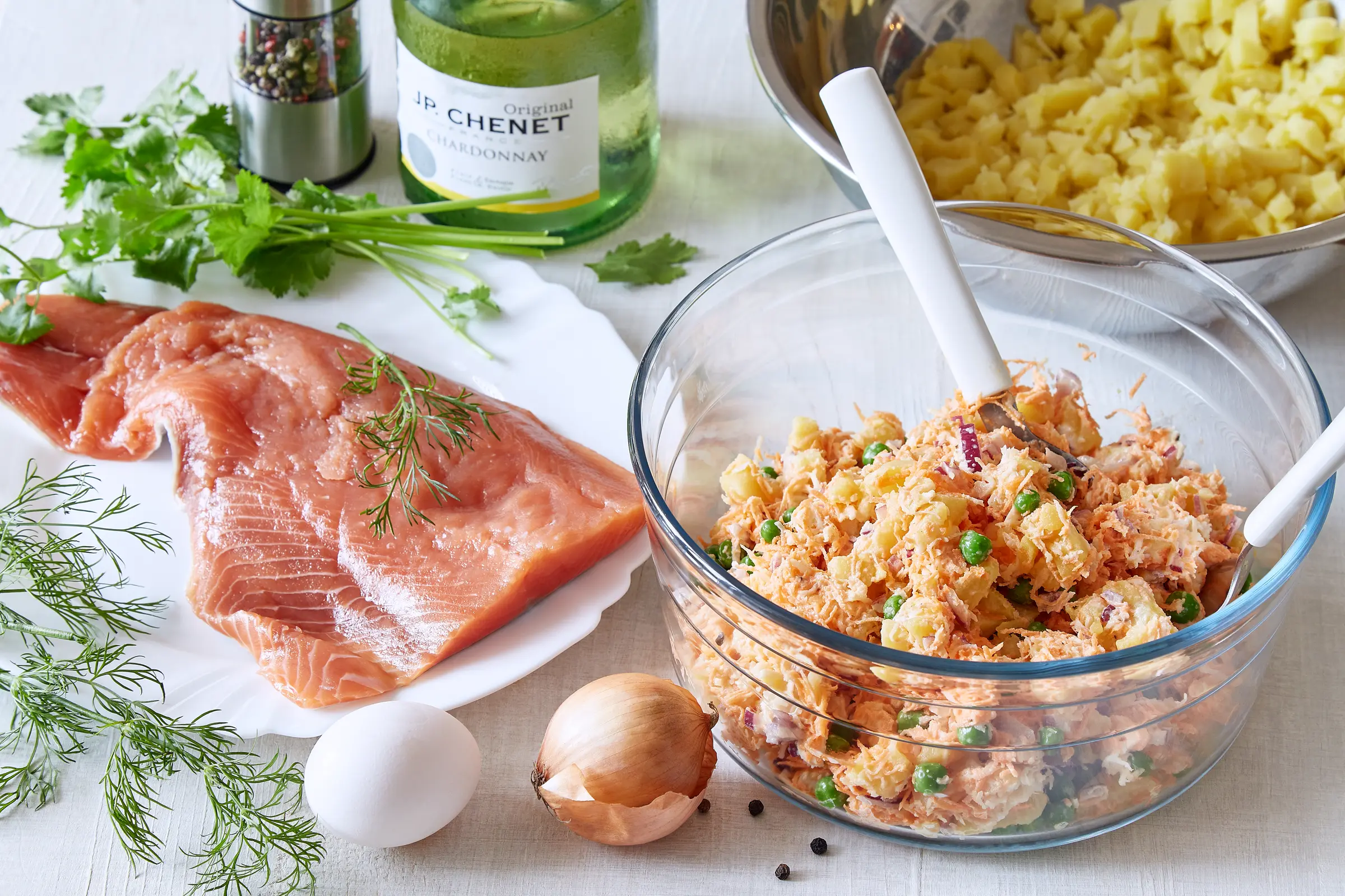 Lososové karbanátky